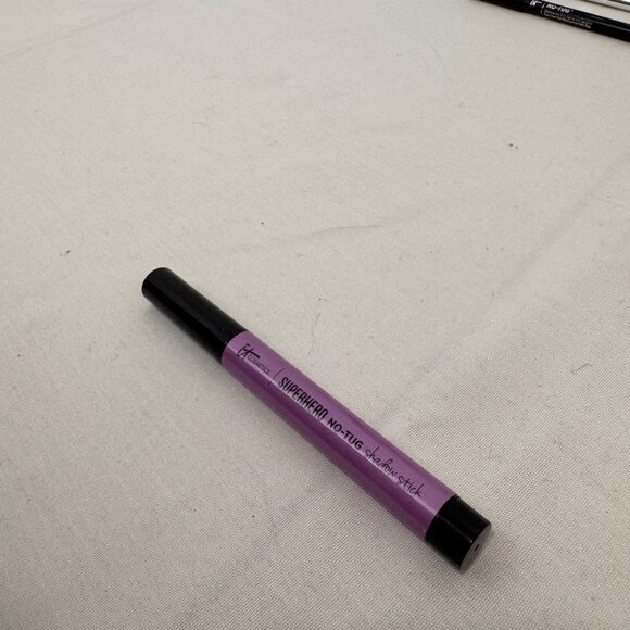 NEW It Cosmetics Brushes Bye Bye Foundation SPF 50 Powder Brow Eyeliner Superher - Picture 3 of 14